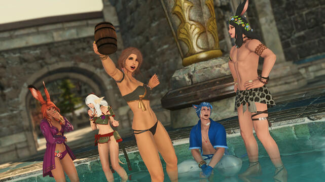 Beach Episode: Ishgardian Edition